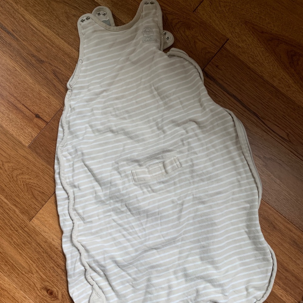 Woolino stripe 4 season sleep sac age 2months - 2 years